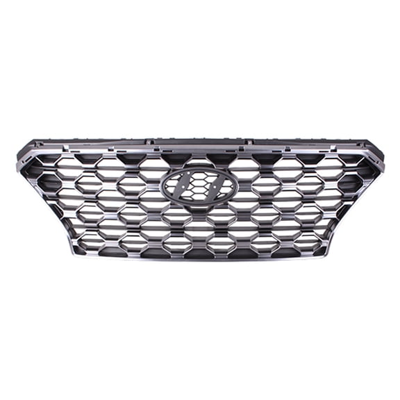 KAI New Standard Replacement Front Grille, Fits 2019-2020 Hyundai Santa Fe
