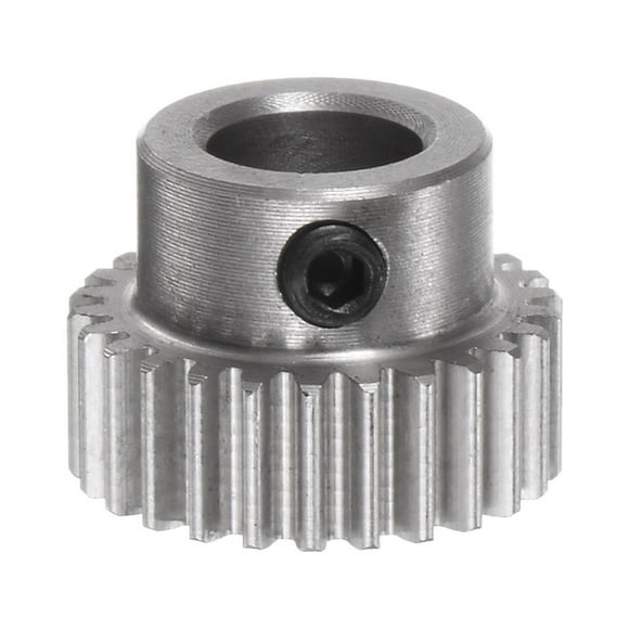 Unique Bargains Pinion Gear 6mm Aperture 26T 0.5 Module Stainless Steel Motor Gear