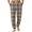 Khaki, variant on Wutalume Men's Casual Pants with Drawstring Waistband, Cuffed Legs, and Pockets, Featuring a Plaid Checkered Pattern, Great for Home Use, Sleeping,Army Green L