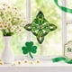 thumbnail image 1 of Hogar y jardín, adornos colgantes, adorno colgante irlandés para ventana, atrapasol, decoración para árbol, puerta, pared, festivo, verde, blanco, naranja, decoración navideña para el hogar, interior, 1 of 9