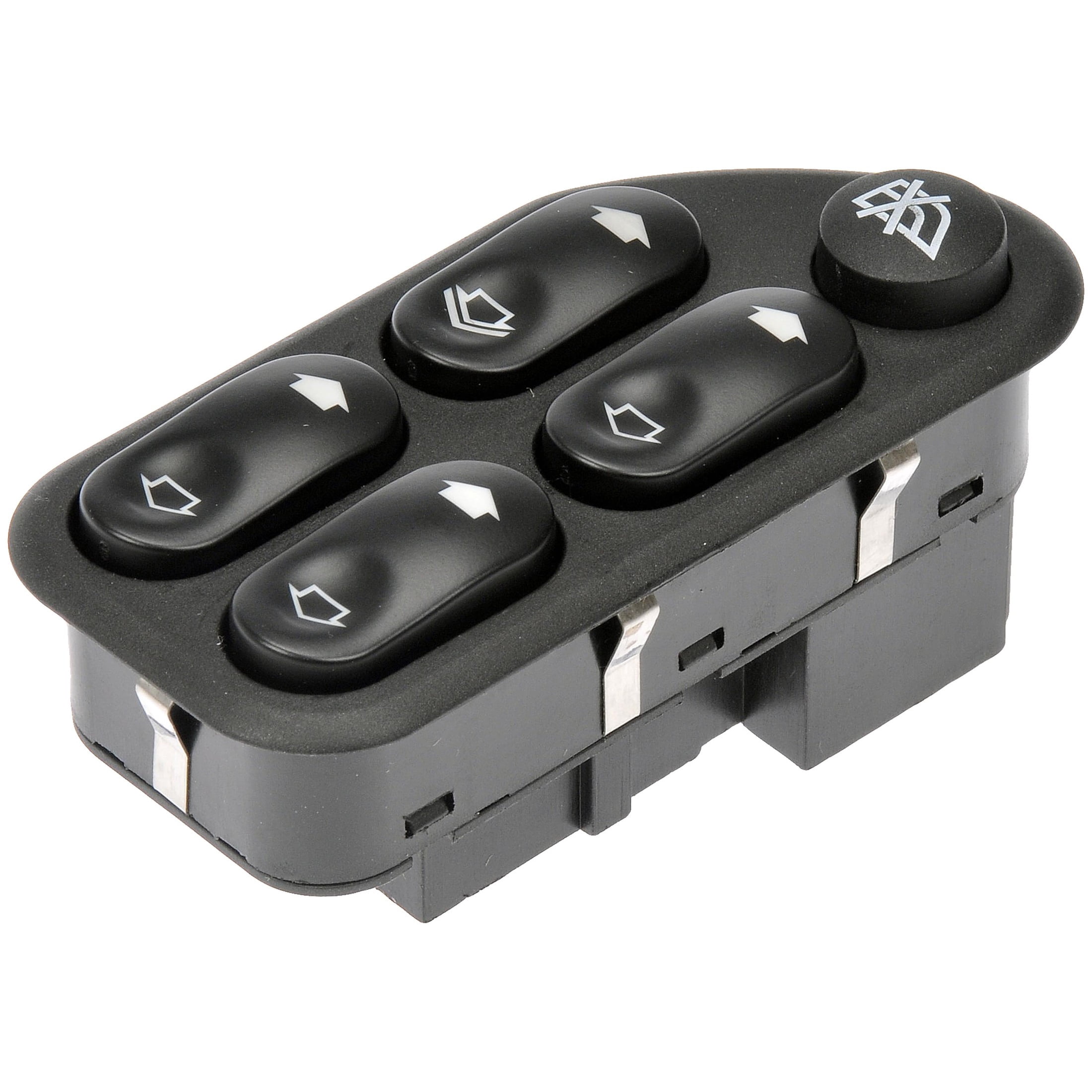Dorman 901-338 Front Driver Side Power Window Switch - Master Switch for Specific Ford Models
