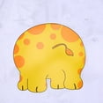 thumbnail image 5 of Toddmomy 1Pack Orange Paper Flag Banner for Birthday Party Decorations with Cartoon Animal Design 11.8in Long, 5 of 8