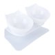 thumbnail image 3 of Recipiente para mascotas Sincero duradero para gatos y perros con Rejilla de almacenamiento blanco, 3 of 10