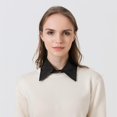 thumbnail image 3 of 1pc mujer Peter Pan moda blanco desmontable Collar gargantilla cuello pajarita, 3 of 5