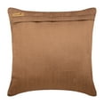 thumbnail image 3 of The HomeCentric Cushion Covers Rust Throw Pillows Cover Beaded Farm Design Pillows Cover Pack of 2 18x18 inch (45x45 cm) Pillows Cover Square Silk Pillow Covers Floral Contemporary - Rusted Beauty, 3 of 3