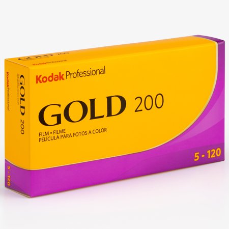 Kodak カラーネガフィルム GOLD 200 120 5本パック 1075597