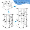 thumbnail image 4 of Shoes Rack Shoes Holder Multi Layer Sneaker Rack Space Saving Shoes Organizer Clear Vertical Shoe Rack, 4 of 8