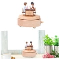 thumbnail image 3 of HINTRMENT Love Music Box Light Yellow Nonpaint Finished Plays Desktop Decoration 1Set, 3 of 7