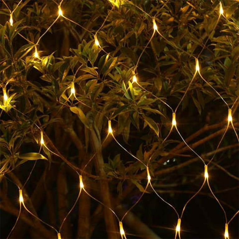 Twinkle Star 360 LEDs Christmas Net Lights, 12ft x 5ft 8 Modes Low Voltage  Connectable Mesh Fairy String Lights for Xmas Trees, Bushes, Wedding