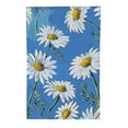 thumbnail image 2 of Heduofu Daisy Garden Flag Floral Chamomile Vintage Flower Bouquet Leaf Spring Summer Home Flags Double-Sided Banner Welcome Yard Flag Outdoor Decor White, 2 of 6