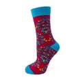 thumbnail image 3 of Fabdaz Classy Elegant Flourish Design Patterned Women's Novelty Socks, 3 of 3