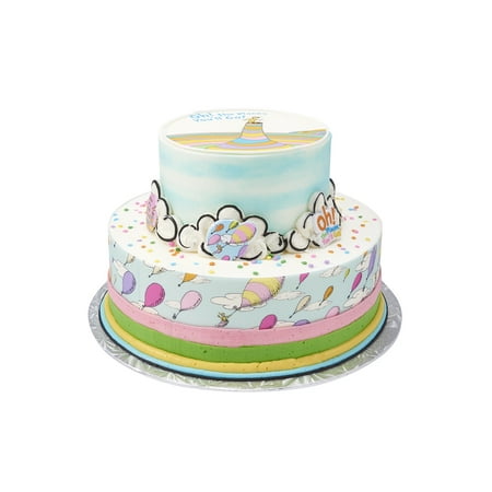Oh the Places You'll Go Two Tier Cake
