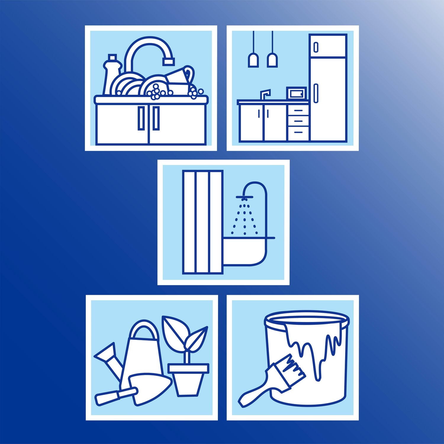 Vileda Fresh Comfort Gloves, Large/X-Large Size, 12-pack