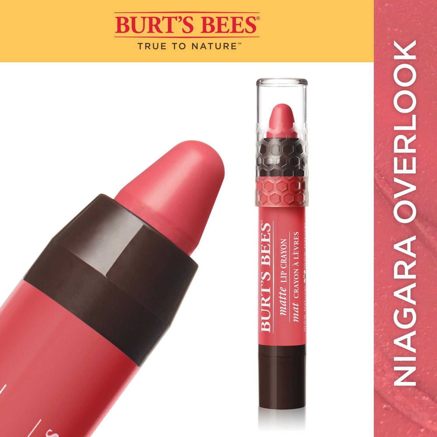 Burt's Bees 100% Natural Matte Lip Crayon