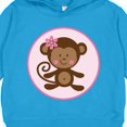 thumbnail image 3 of Inktastic Monkey Girl Toddler Hoodie, 3 of 4
