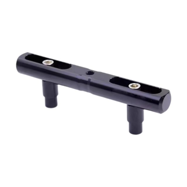 Barra de equilibrio genérica para motocicleta, accesorio de aleación de aluminio, barra de extensión de montaje con Negro