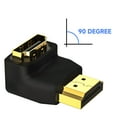 thumbnail image 2 of VCELINK HDMI Right Angle Adapter 90 Degree 270 Degree 3D 4K, 2 of 9