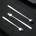 thumbnail image 5 of Kitchen Bar Tea Long Handle Stainless Steel Coffee Stirrers Milk Spoon Teaspoon, 5 of 8