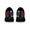 thumbnail image 4 of Black Labrador Dog American flag Shoes Sneakers Black Size 5, 4 of 7