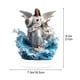 thumbnail image 5 of Christmas Themed Decorations Table Decorations Statues Desktop Ornaments And Standing Signs, 5 of 6