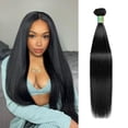 thumbnail image 1 of AnJudyReid Straight Hair Bundles 13A Brazilian Virgin Human Hair Bundles Straight 22 Inch 100% Unprocessed Virgin Hair 1 Bundles Straight Weave Hair Human Bundles, 1 of 8