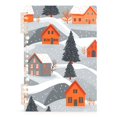 thumbnail image 7 of FORMRS 1-Subject Spiral Notebook 8" x 5" College Ruled 60 Refillable Sheet A5 Hard Cover, 2 Pack, Gray Snow Houses, 7 of 7