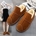 thumbnail image 4 of Foreign trade large size yards cotton shoes women's winter plus velvet new thick warm all-match snow boots uggs botines mujer, 4 of 4