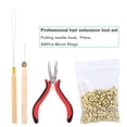 thumbnail image 2 of Hair Connector Set,  Connector, 500Pcs Micro Rings Hairstylist For Barber, 2 of 8