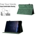 thumbnail image 2 of Decase for iPad Mini 7 A17 Pro Case with Card Slot, iPad Mini 7th/6th Generation Case (2024/2021), Multi-Angle Viewing Stand Folio Cover, PU Leather Case with Auto Wake/Sleep Function,Green, 2 of 6