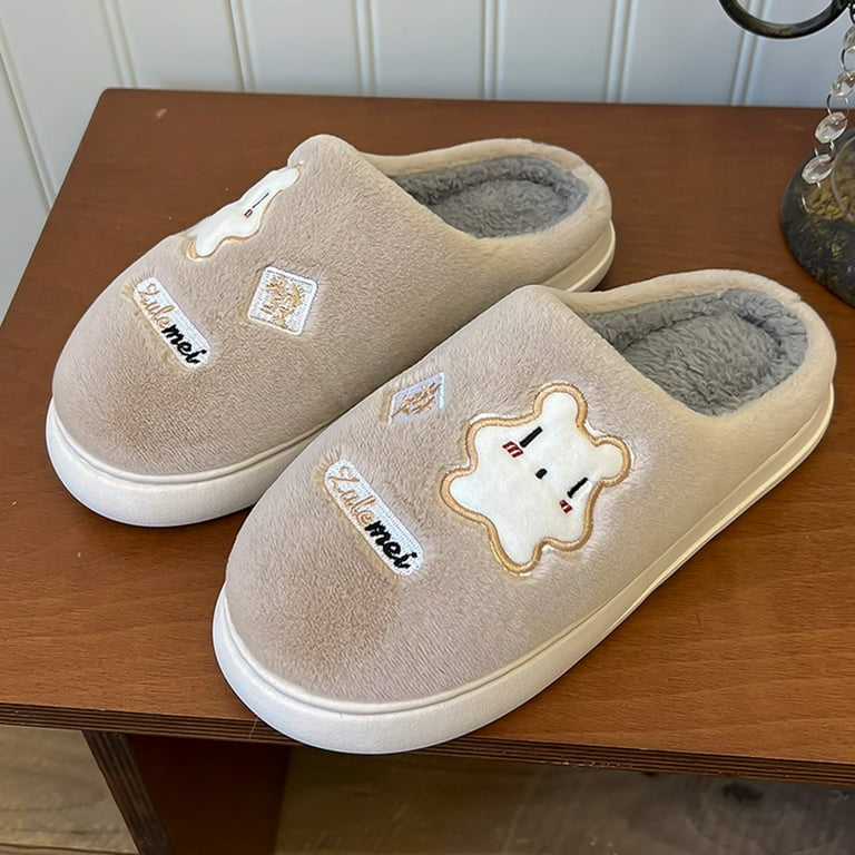 Mens slippers hard clearance bottoms