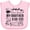 AD-Pink, variant on Inktastic Dear Santa, My Brother Did It Funny Christmas Boys or Girls Baby Bib