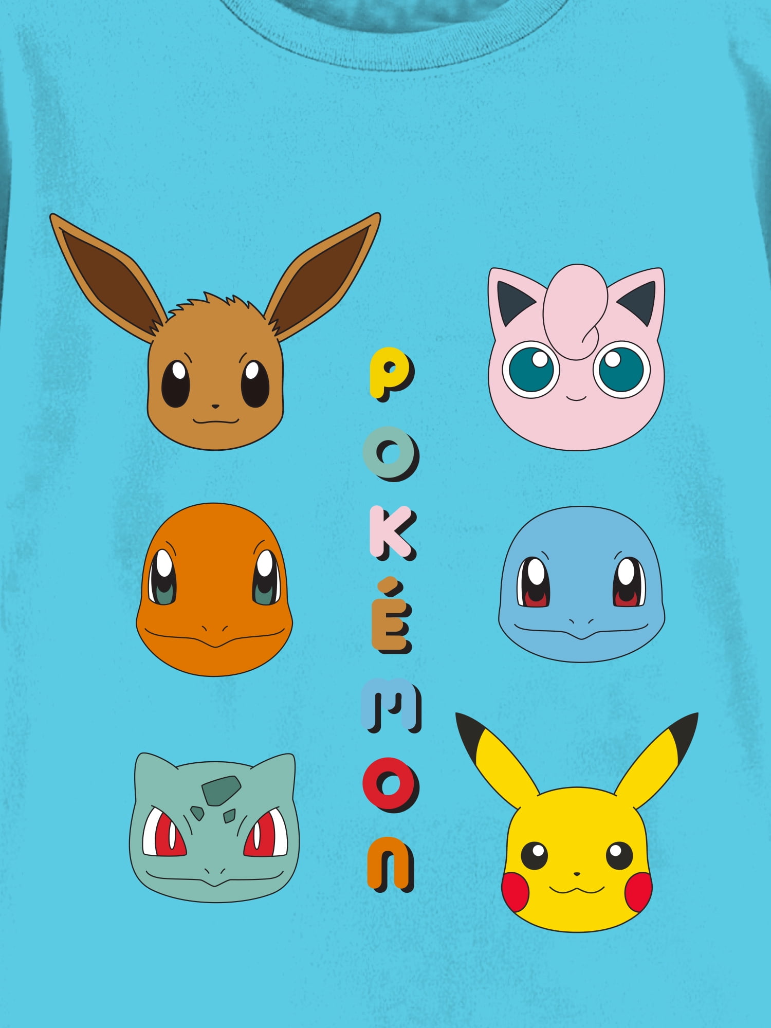 Pokémon Girls Short Sleeve Graphic T-Shirt, Sizes 4-16