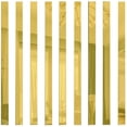 thumbnail image 1 of Less Than 5 Stickers Wall Stickers 10Pcs/Set Striped Design Art Tile Decal Self Adhesive Removable Acrylic Sheets Wall Decals for Home Art Room Bedroom Background Decoration, 1 of 5