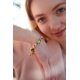 thumbnail image 3 of Pulsera Leafael Wish Stone con Encanto de Peridoto Verde, 3 of 3