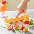 thumbnail image 3 of sruoe Ice Cube Trays, Ice Cube Trays Plastic Small Cubes, Portable Ice Trays for Freezer Clearance, Ice Container, Whiskey, 3 of 5