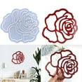 thumbnail image 2 of Wall Pendant Mold Wide Application Clear Texture Convenient Flower Wall Hanging Decorative Epoxy Resin Mold, 2 of 5