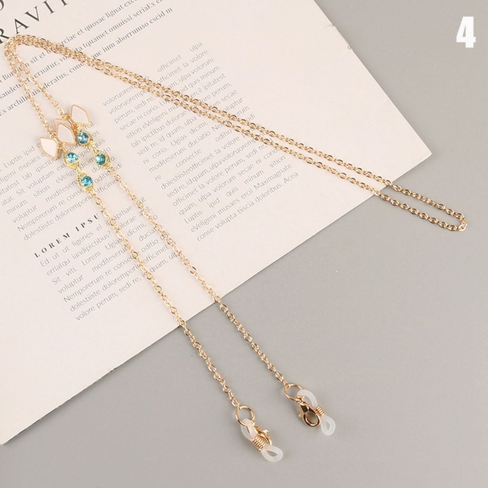 Fashion Metal Nonslip Necklace Glasses Chain Holder Eyeglass Cord
