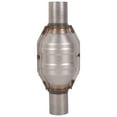 thumbnail image 6 of Car 2Pcs Universal 2.25 Inch Catalytic Converter w/ O2 Port Stainless Steel, 6 of 7