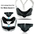 thumbnail image 2 of Almohadilla nasal de silicona jixopn VR, transpirable, antifugas, lavable y cómoda para accesorios de auriculares Meta Quest 3., 2 of 8