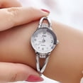 thumbnail image 6 of DESIGNICE 2026 New Women Quartz Watches Fashion Elegant Waterproof Wristwatch Petite Bracelet Watch for Daily Wear,Office,Parties,Casual,Formal (Silver), 6 of 7