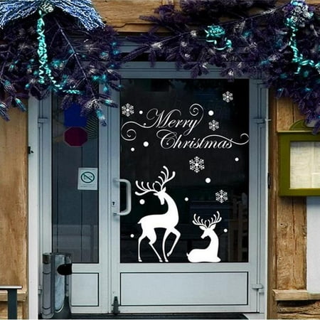 Christmas Mural Removable Wall Sticker Decal Marry Christmas
