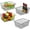 4Pack-Black-Large, variant on PandaTop Kitchen Wire Baskets, Farmhouse Decor Metal Food Storage Organizer, Wire Storage Freezer Baskets with Built-in Handles for Cabinets,Pantry Set of 4 (Large,Black)