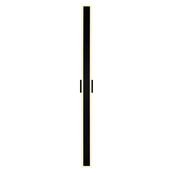 CWI Lighting Malibu LED Integrated Black Metal Outdoor Wall Light