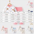 thumbnail image 4 of HFHAPW Toddler Boys Girls Pajamas Pjs Sets Long Sleeve Jammies Fall Winter Sleepwear 2 Piece Top and Pants, 4 of 7