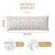 thumbnail image 3 of Fotbe Pastel Christmas Cookies Funda para Almohada Corporal con Diseño, Funda de Microfibra Ultrasuave de 20x54 Pulgadas, Ropa de Cama Elegante, 3 of 7