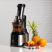 VENTRAY 809 Big Feeding Mouth, Large Chute, Masticating Juicer Black