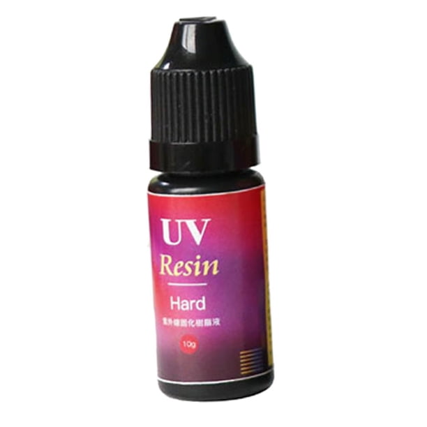 10g claro duro tipo resina de - y Solar activado-resina manualidades de joyería, fundición, recubrimiento, artesanía y decoración perfecl Resina UV DIY para molde de silicona