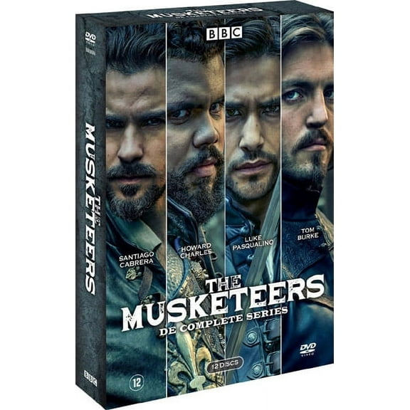 The Musketeers (Complete Series) - 12-DVD Box Set ( The Musketeers - Series One and Two (20 Episodes) ) [ NON-USA FORMAT, PAL, Reg.0 Import - Netherlands ]