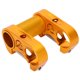 thumbnail image 2 of Vástago doble hueco SP8 de aleación de aluminio para manillar de bicicleta de 25,4 mm, actualización dorada para bicicletas plegables, 2 of 8