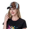 thumbnail image 5 of Pofeuu Christmas Horse Print Adult Adjustable Embroidered Graphic Baseball Hat for Men and Women, 5 of 6